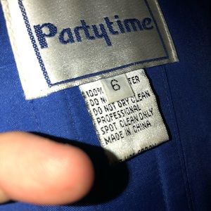 Royal blue gorgeous gown